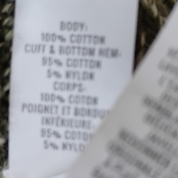 OFFLINE by Aerie Chillside 1/4 Zip Sweater Oversized Chunky 100% Cotton Size M - Picture 9 of 9